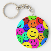 COLLAGE DE LOS SMILEY LLAVERO PERSONALIZADO