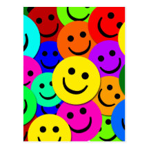 COLLAGE DE LOS SMILEY POSTALES