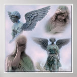 Collage del ángel impresiones