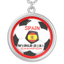 Collar 2010 del campeón del fútbol del mundial de 