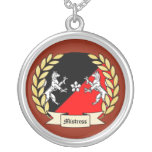 ¡Collar adaptable del laurel de SCA - rojo!