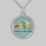 Collar agraciado de oro del elefante collares