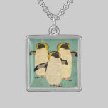 Collar azul de la laguna de los pingüinos collares