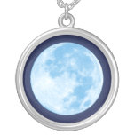 Collar azul de la Luna Llena
