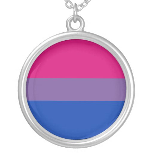 Collar bisexual de la bandera del orgullo