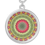 Collar brillante del caleidoscopio del navidad