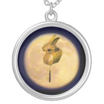 Collar chino de la linterna del conejo de la Luna 