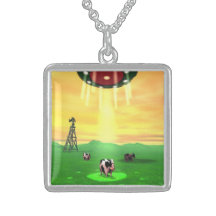 Collar cósmico de la abducción de la vaca