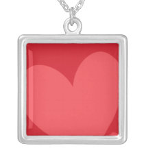 Collar cuadrado del corazón