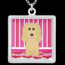 Collar de color de ante de la tarjeta del día de S collares