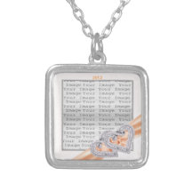 Collar de encargo de la cinta de la mandarina de l