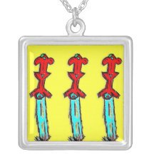 COLLAR DE LA AMENAZA DEL TRIPPLE