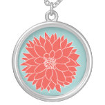 Collar de la flor de la dalia