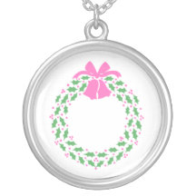 Collar de la guirnalda del borde rosado