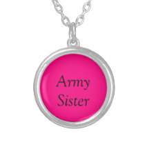 Collar de la hermana del ejército - rosa