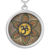 Collar de la mandala del ohmio