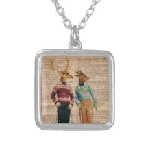 Collar de la página del diccionario de los ciervos