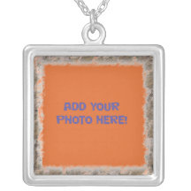 Collar de la plantilla de la foto