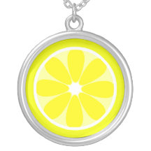 Collar de la rebanada del limón