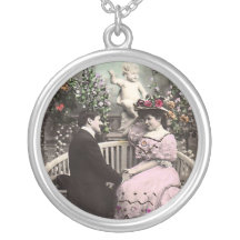Collar de la tarjeta del día de San Valentín