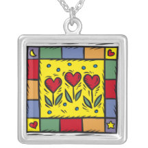 Collar de la tarjeta del día de San Valentín