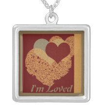 Collar de la tarjeta del día de San Valentín de Pe