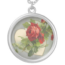 Collar de la tarjeta del día de San Valentín del v
