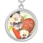 Collar de la tarjeta del día de San Valentín del v