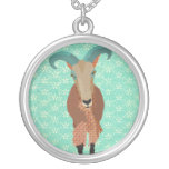 Collar de la turquesa del arte del Aoudad