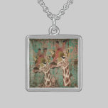Collar de las jirafas de Rosa collares