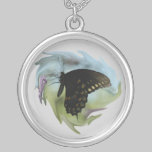 Collar de las visiones de la mariposa collares
