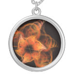 Collar de plata abstracto de Lightworks