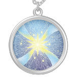 COLLAR DE STERLING DEL COSMOS