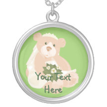 Collar de Teddybear de la novia