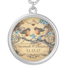 Collar del aniversario de los petirrojos del vinta
