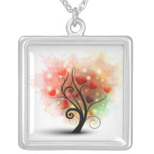 Collar del árbol del corazón