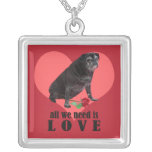 Collar del barro amasado del amor