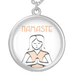 Collar del colgante de Namaste