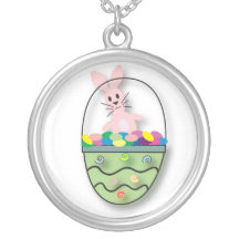 Collar del conejito de pascua