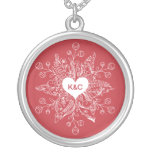 Collar del copo de nieve del vintage