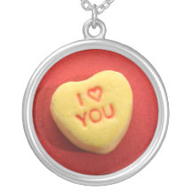 COLLAR DEL DISEÑO DEL CARAMELO DEL CORAZÓN