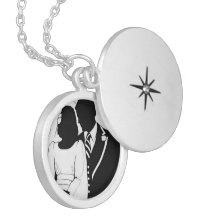 Collar del estilo del Locket del recuerdo de la fo