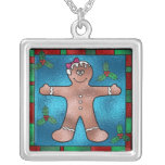 Collar del hombre de pan de jengibre