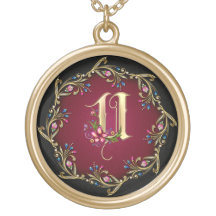 Collar del monograma de U