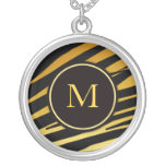 Collar del monograma del tigre