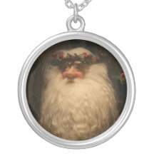 Collar del navidad del padre