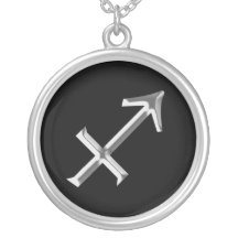 Collar del sagitario de la muestra del zodiaco