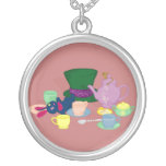 Collar enojado de la fiesta del té