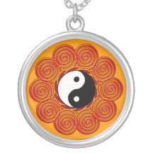 Collar espiral de Yin Yang Sun