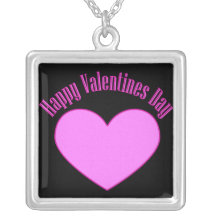 Collar feliz del corazón del día de San Valentín